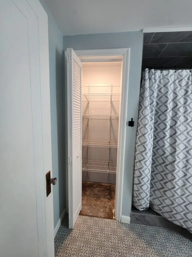 Bathroom Linen Closet Renovation in Wyandotte — bathroom linen closet renovation